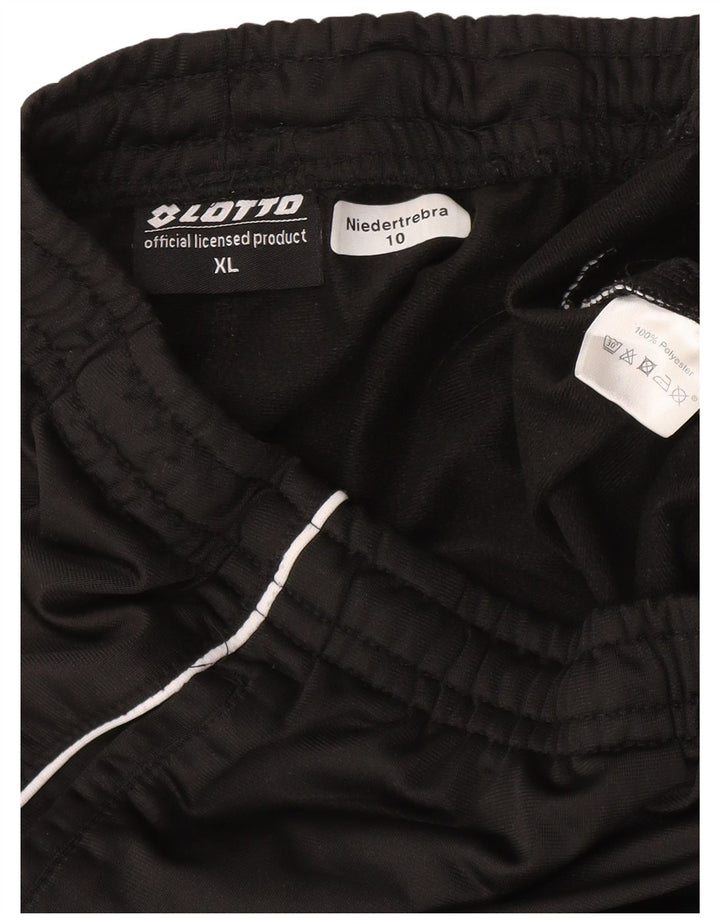 Lotto Mens Tracksuit Trousers XL  Black Polyester