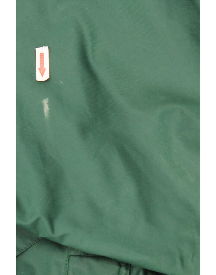 K-Way Mens Loose Fit Rain Jacket UK 36 Small Green Polyamide