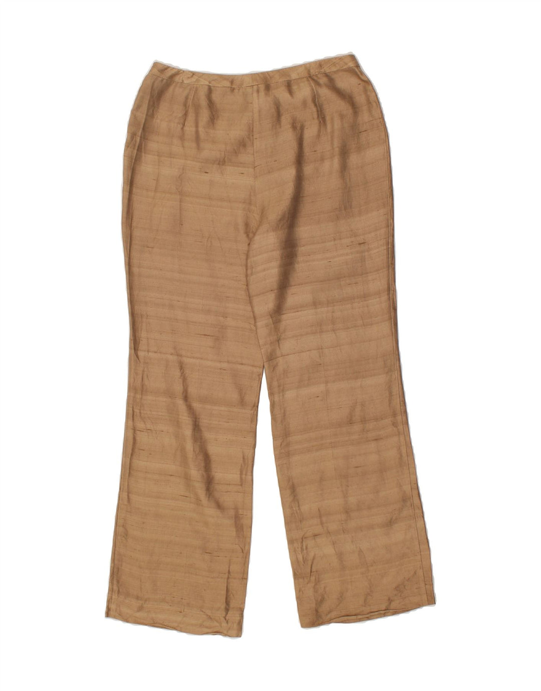 LES COPAINS Womens Straight Casual Trousers IT 44 Medium W30 L29 Brown Vintage Les Copains and Second-Hand Les Copains from Messina Hembry 