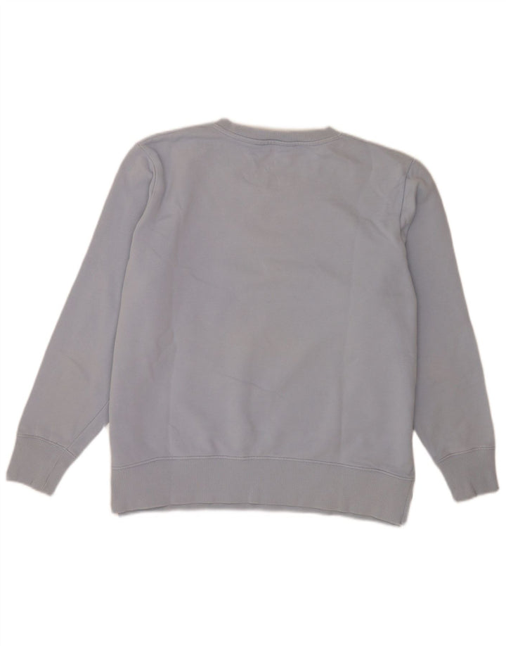 Tommy Hilfiger Womens Graphic Sweatshirt Jumper UK 14 Large Blue