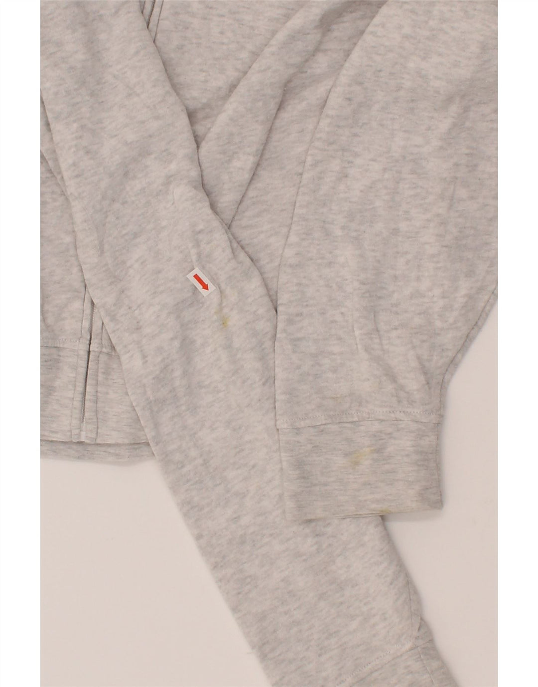 VANS Womens Graphic Zip Hoodie Sweater UK 18 XL Grey Cotton Vintage Vans and Second-Hand Vans from Messina Hembry 