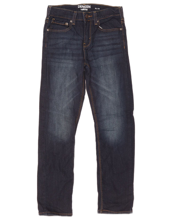 Levi's Boys Denizen Regular Slim Jeans 13-14 Years W26 L27 Navy Blue Cotton