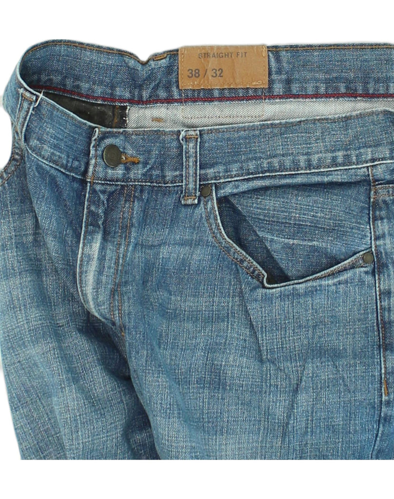 CHAPS Mens Straight Jeans W38 L32 Blue Cotton | Vintage Chaps | Thrift | Second-Hand Chaps | Used Clothing | Messina Hembry 