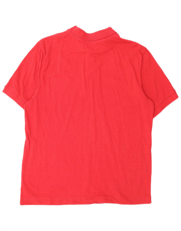 Kappa Mens Polo Shirt Large Red
