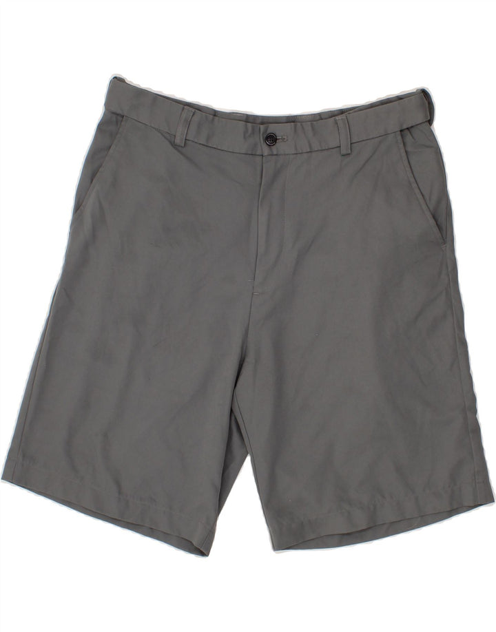 IZOD Mens Chino Shorts W34 Large Grey Vintage Izod and Second-Hand Izod from Messina Hembry 