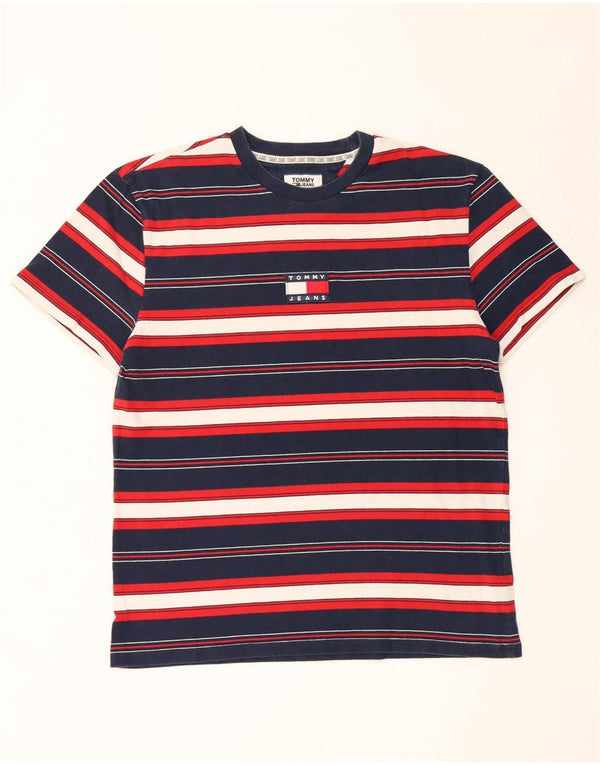Tommy Hilfiger Mens T-Shirt Top Large Navy Blue
