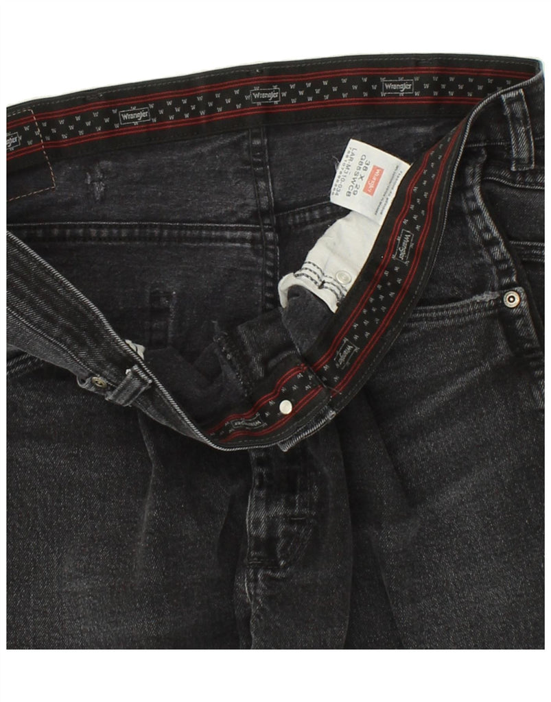 WRANGLER Mens Straight Jeans W38 L24 Black Cotton Vintage Wrangler and Second-Hand Wrangler from Messina Hembry 