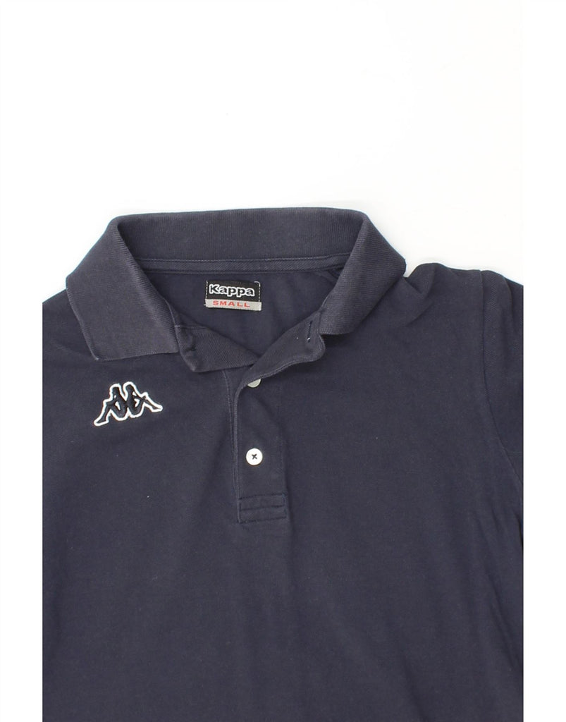 KAPPA Mens Polo Shirt Small Navy Blue Cotton Vintage Kappa and Second-Hand Kappa from Messina Hembry 