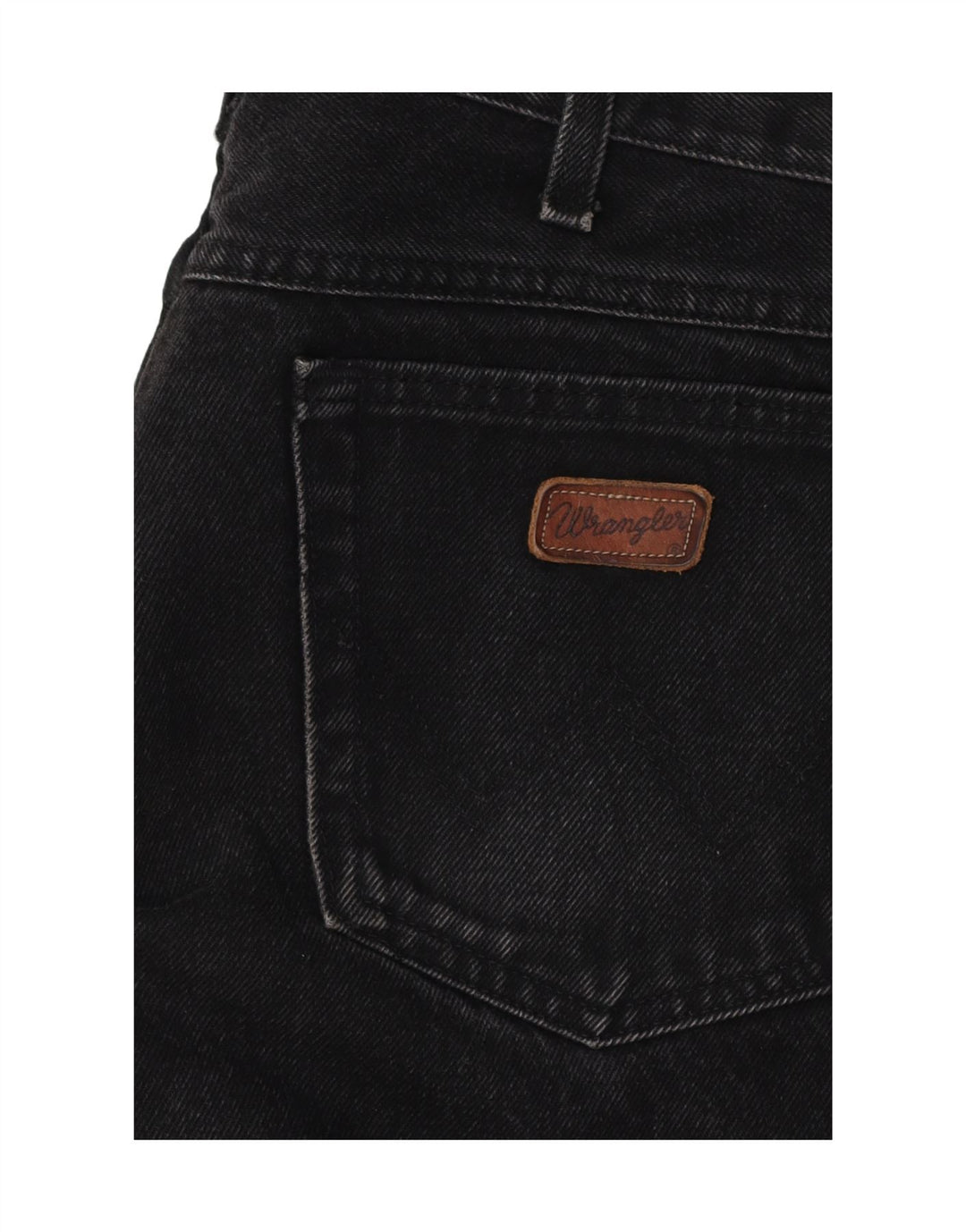 WRANGLER Mens Straight Jeans W38 L27 Black