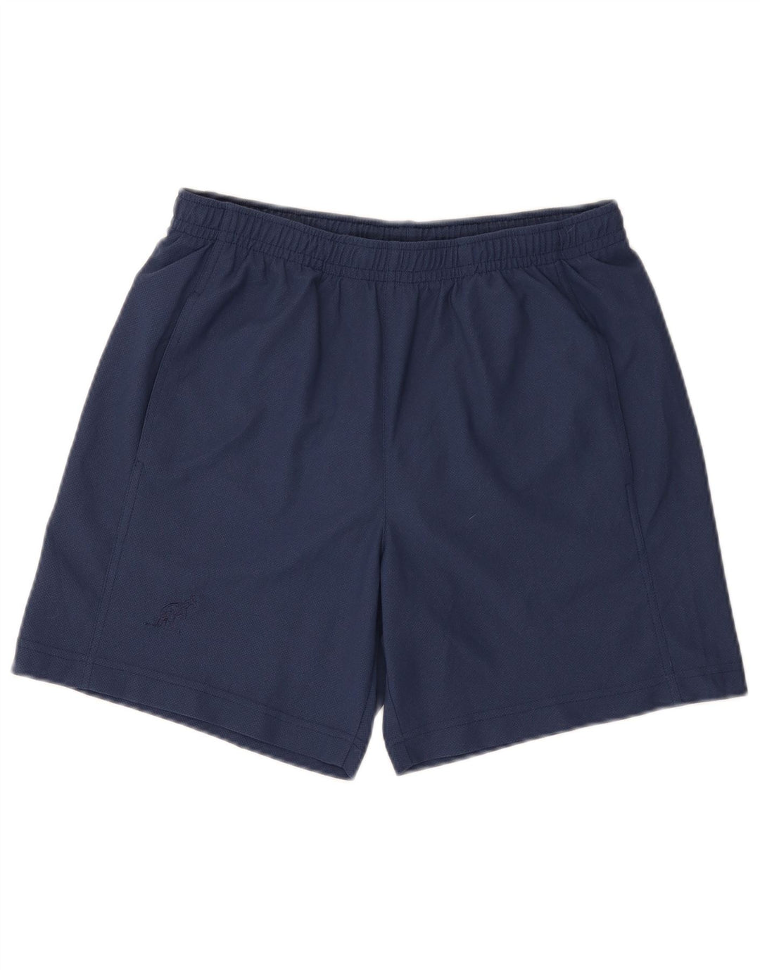 AUSTRALIAN L'ALPINA Mens Swimming Shorts IT 50 Large Navy Blue Polyester
