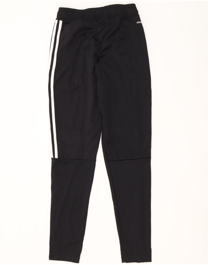 Adidas Mens Aeroready Tracksuit Trousers Small  Black Polyester