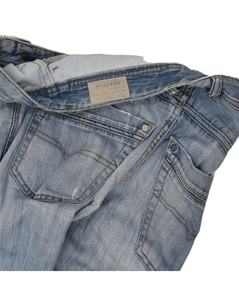 DIESEL Mens Straight Jeans W29 L32 Blue Cotton | Vintage Diesel | Thrift | Second-Hand Diesel | Used Clothing | Messina Hembry 