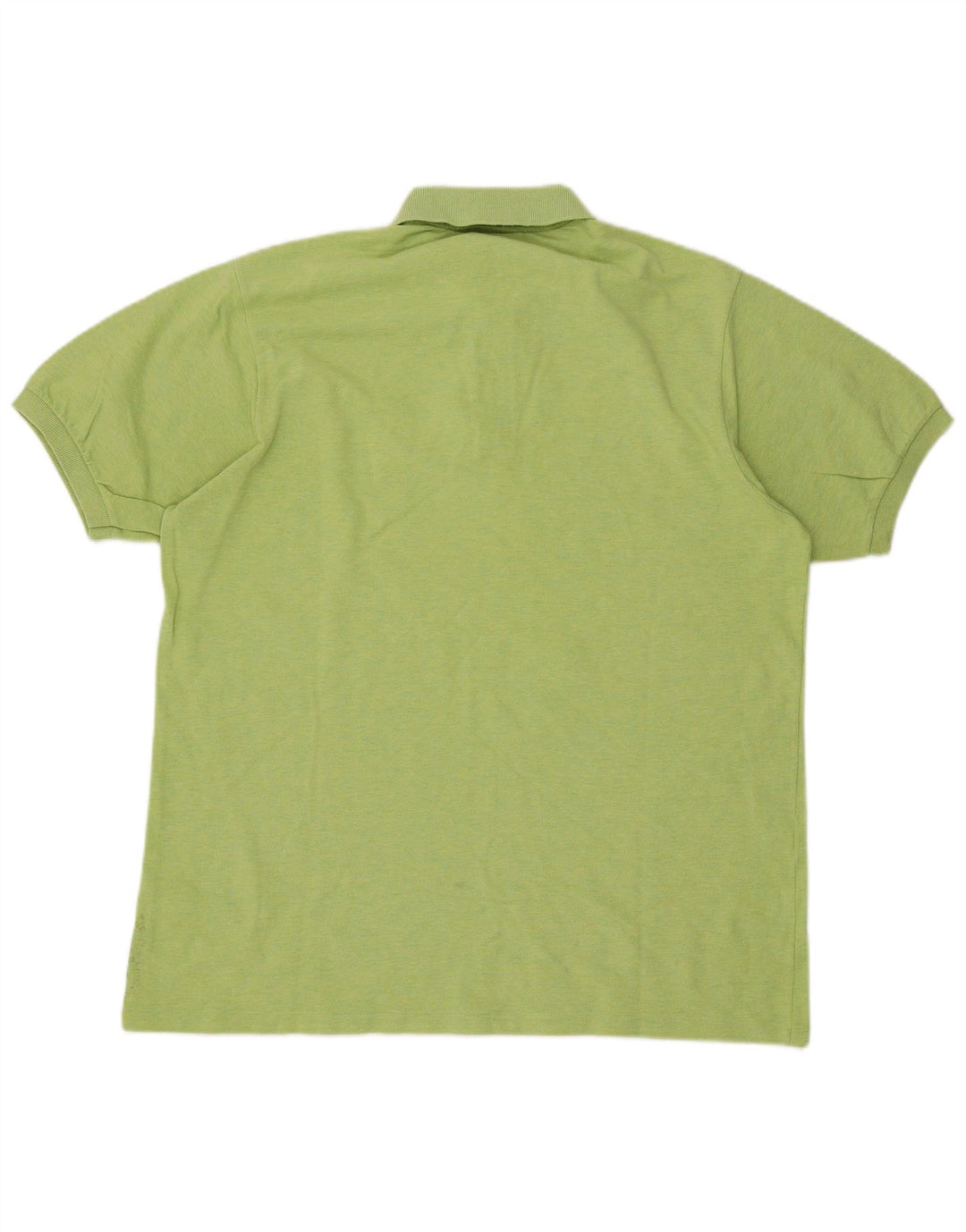 Lacoste Mens Polo Shirt Size 7 2XL Green Cotton