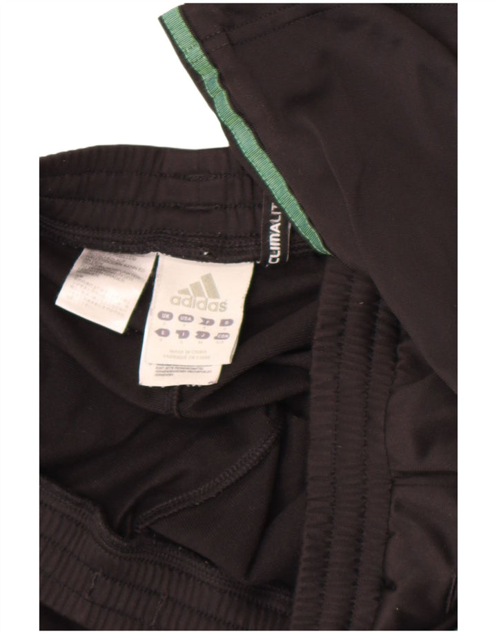 Adidas Mens Tracksuit Trousers Small W29 L30 Black Polyester