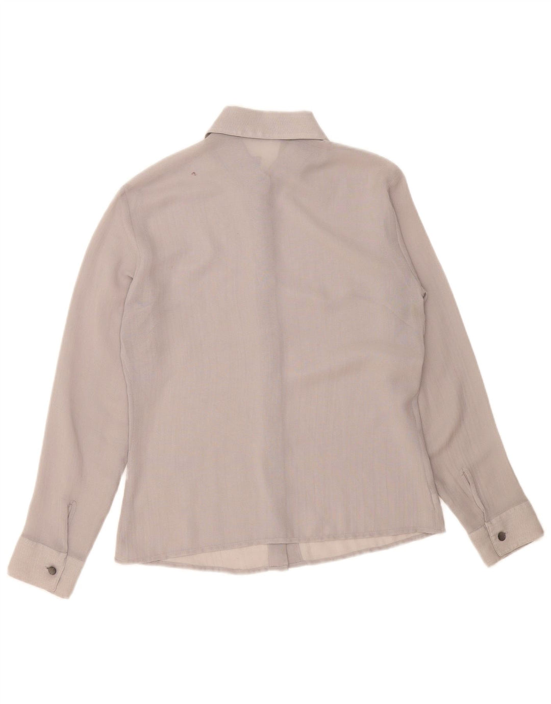 Sisley Womens Shirt UK 14 Medium Grey