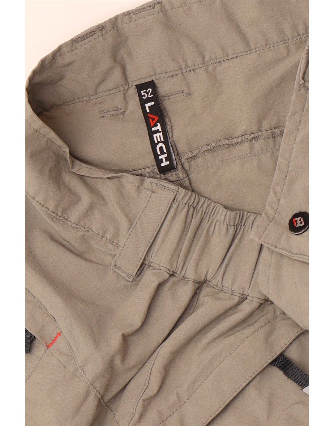 Vintage Mens Cargo Shorts IT 52 XL W38  Grey