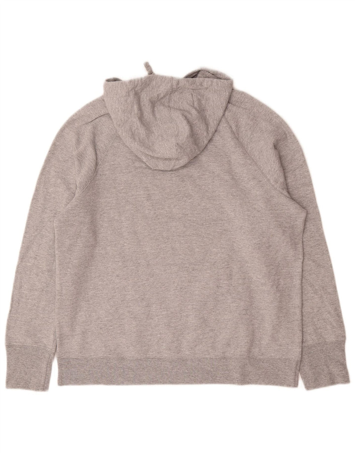 Champion Mens Graphic Hoodie Jumper Large Grey Flecked