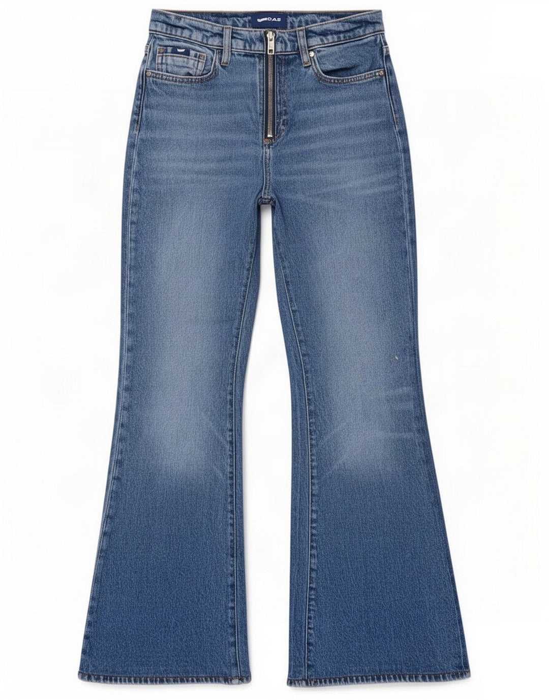Gas Womens Bootcut Flared Jeans W26 L32 Blue Cotton