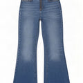 Gas Womens Bootcut Flared Jeans W26 L32 Blue Cotton