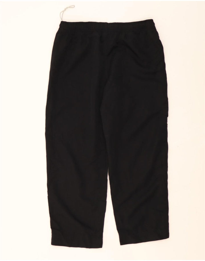 NIKE Womens Capri Tracksuit Trousers US 8/10 Medium  Black Polyester Vintage Nike and Second-Hand Nike from Messina Hembry 