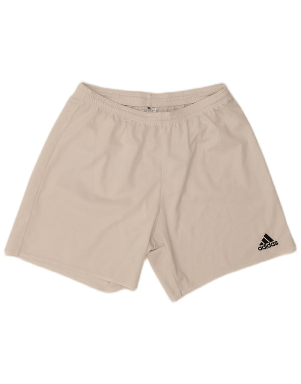 Adidas Mens Aeroready Sport Shorts Large  White Polyester