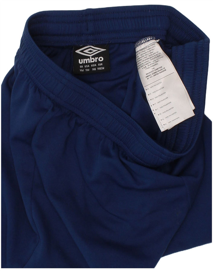 Umbro Boys Sport Shorts 9-10 Years Medium Navy Blue Polyester