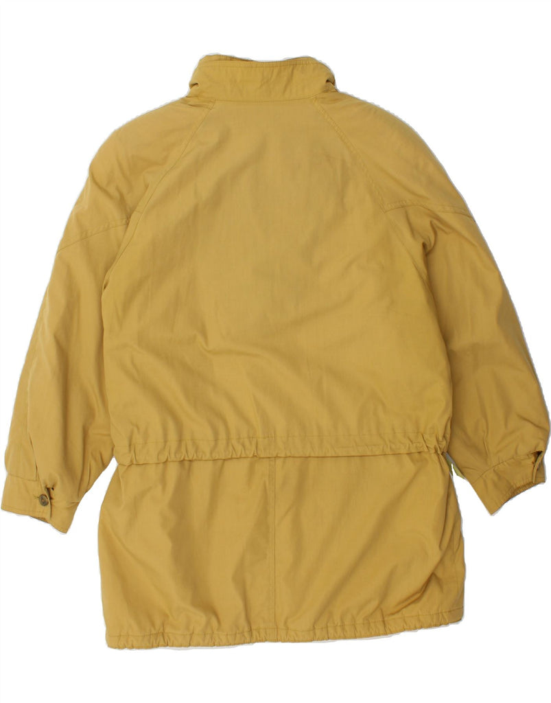 SYMPATEX Womens Oversized Windbreaker Coat EU 42 Large Yellow Polyester Vintage Sympatex and Second-Hand Sympatex from Messina Hembry 