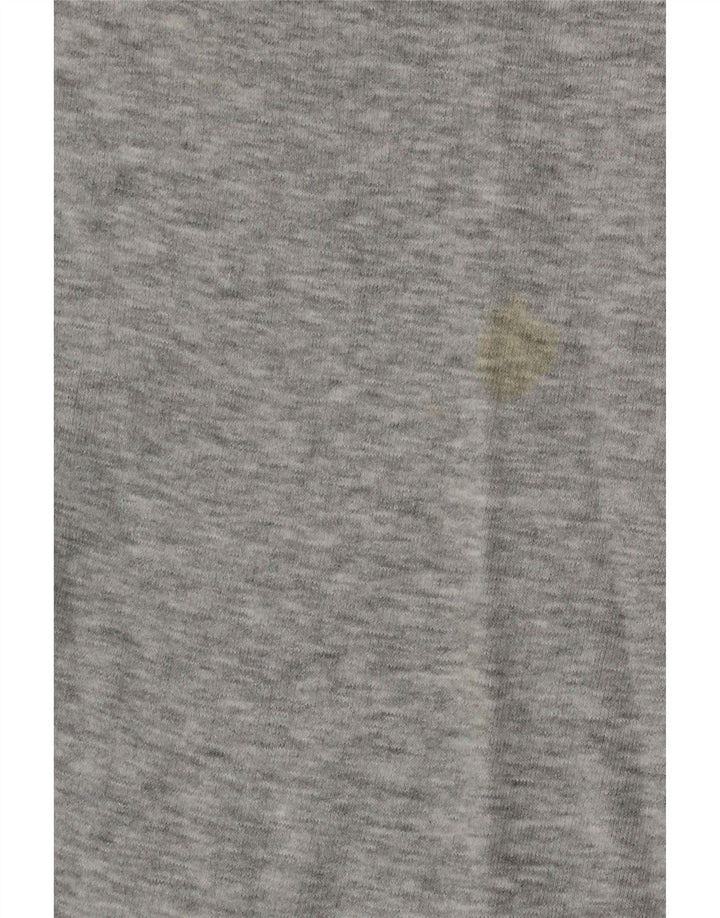 Marks & Spencer Womens Tracksuit Trousers Joggers UK 12 Medium Grey Cotton