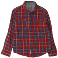 Fat Face Boys Flannel Shirt 10-11 Years Red Check Cotton