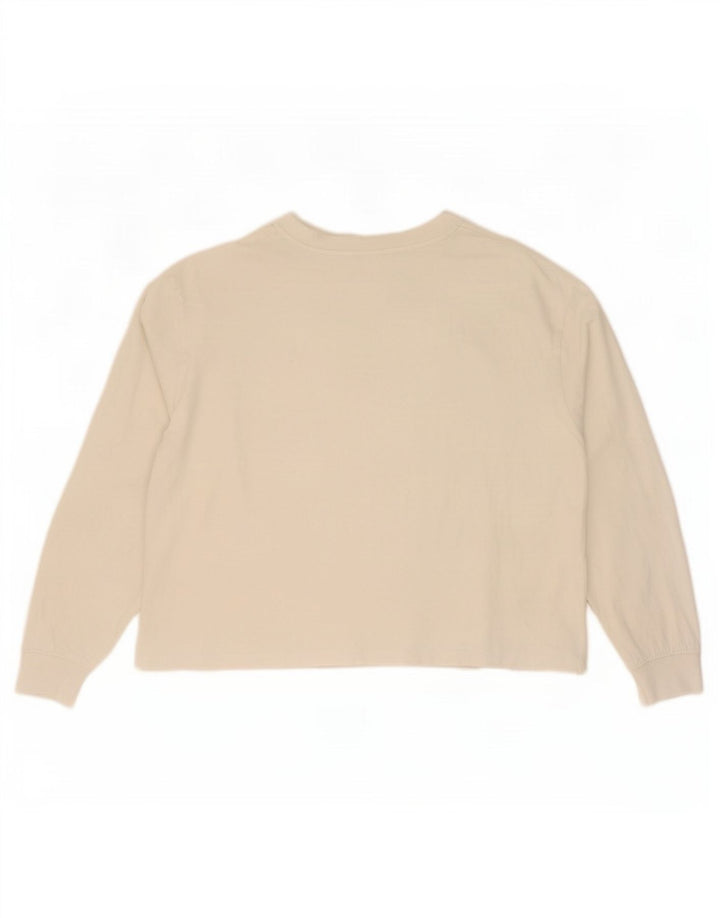 Zara Girls Top Long Sleeve 13-14 Years White