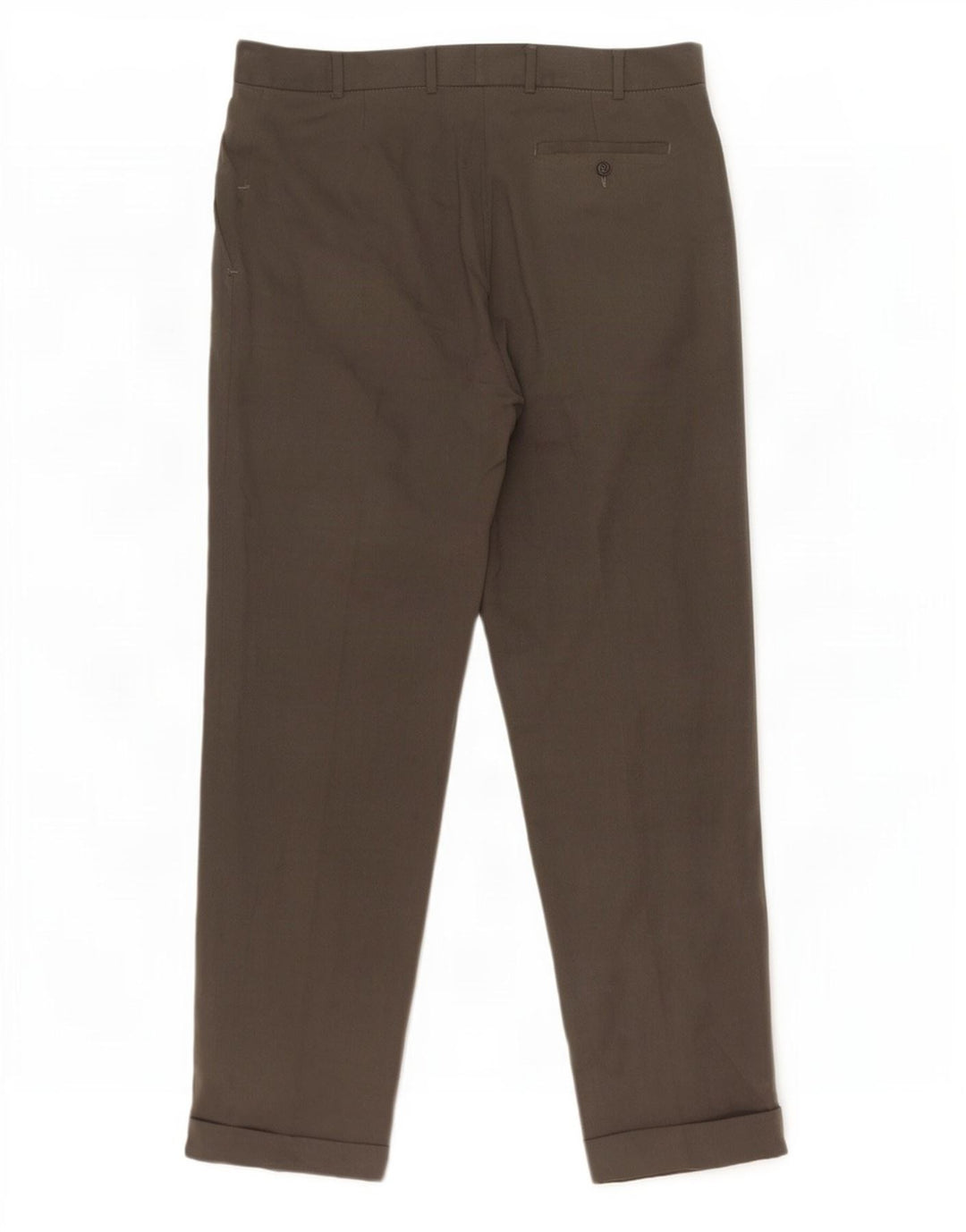 Marks & Spencer Mens Pegged Suit Trousers W38 L31 Grey Lyocell