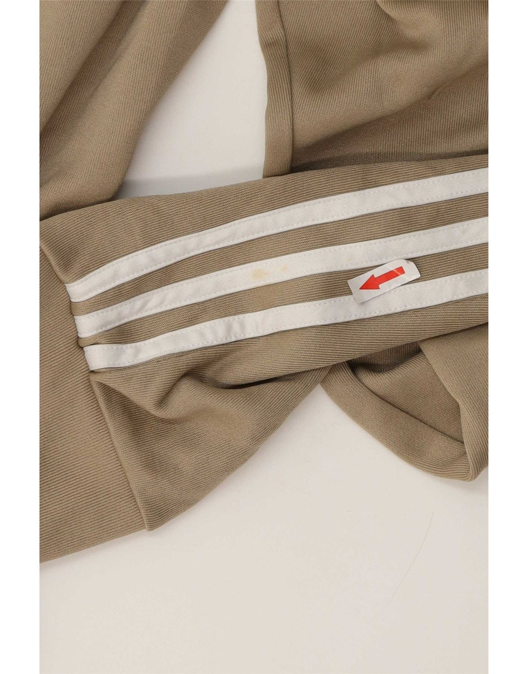 Adidas Mens Tracksuit Trousers Joggers Small Khaki Polyester