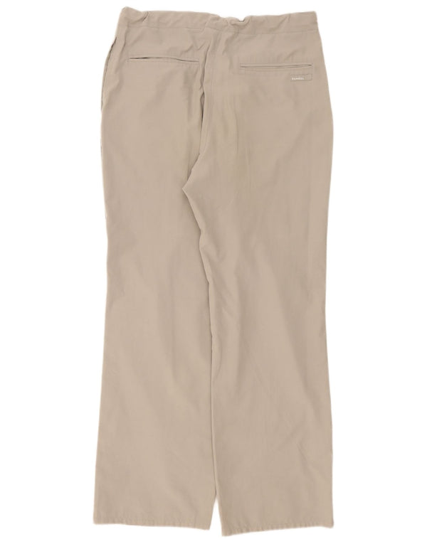 Kangol Mens Straight Cargo Trousers Large W34 L30 Grey Polyamide