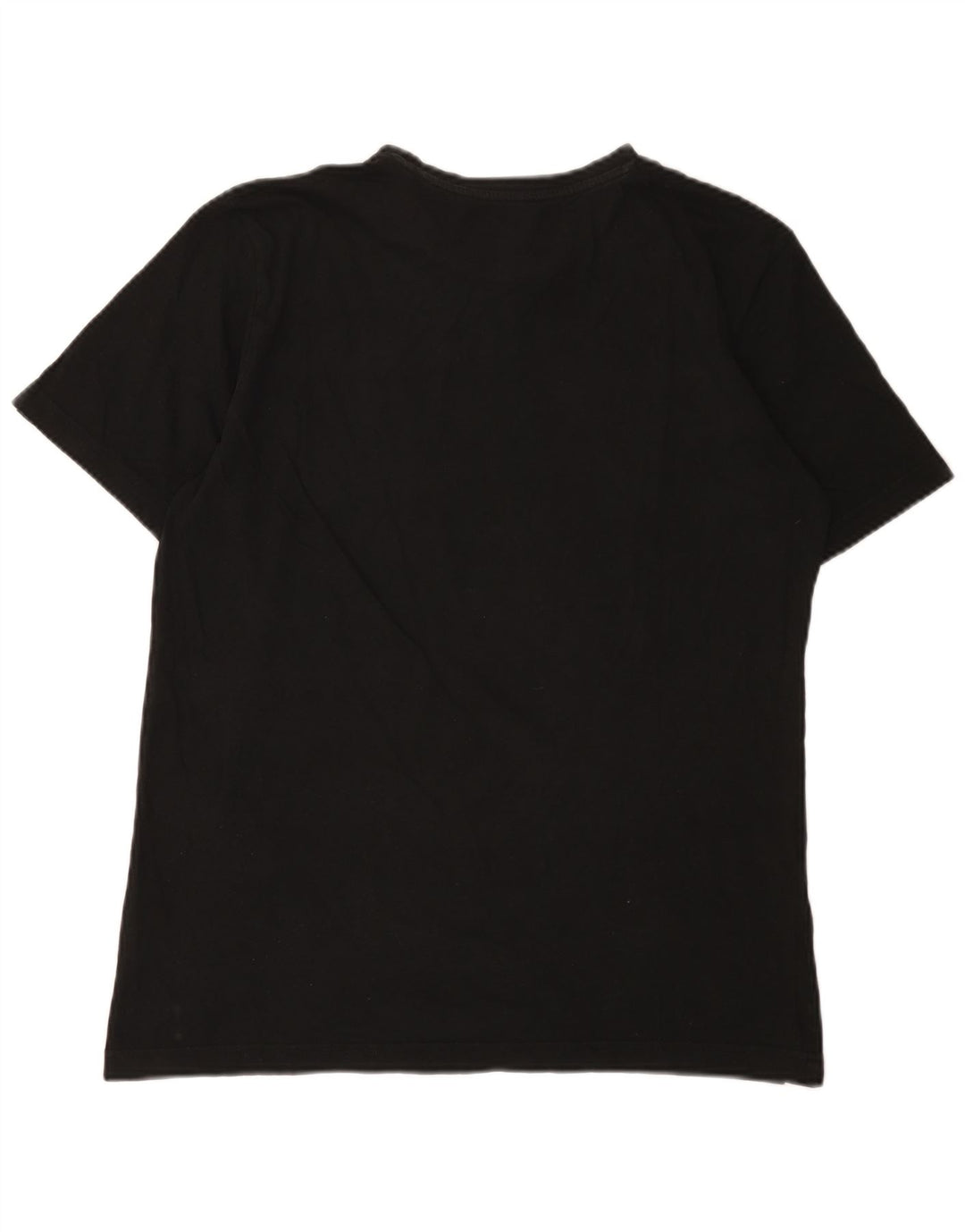 Puma Mens Graphic T-Shirt Top Medium Black Cotton