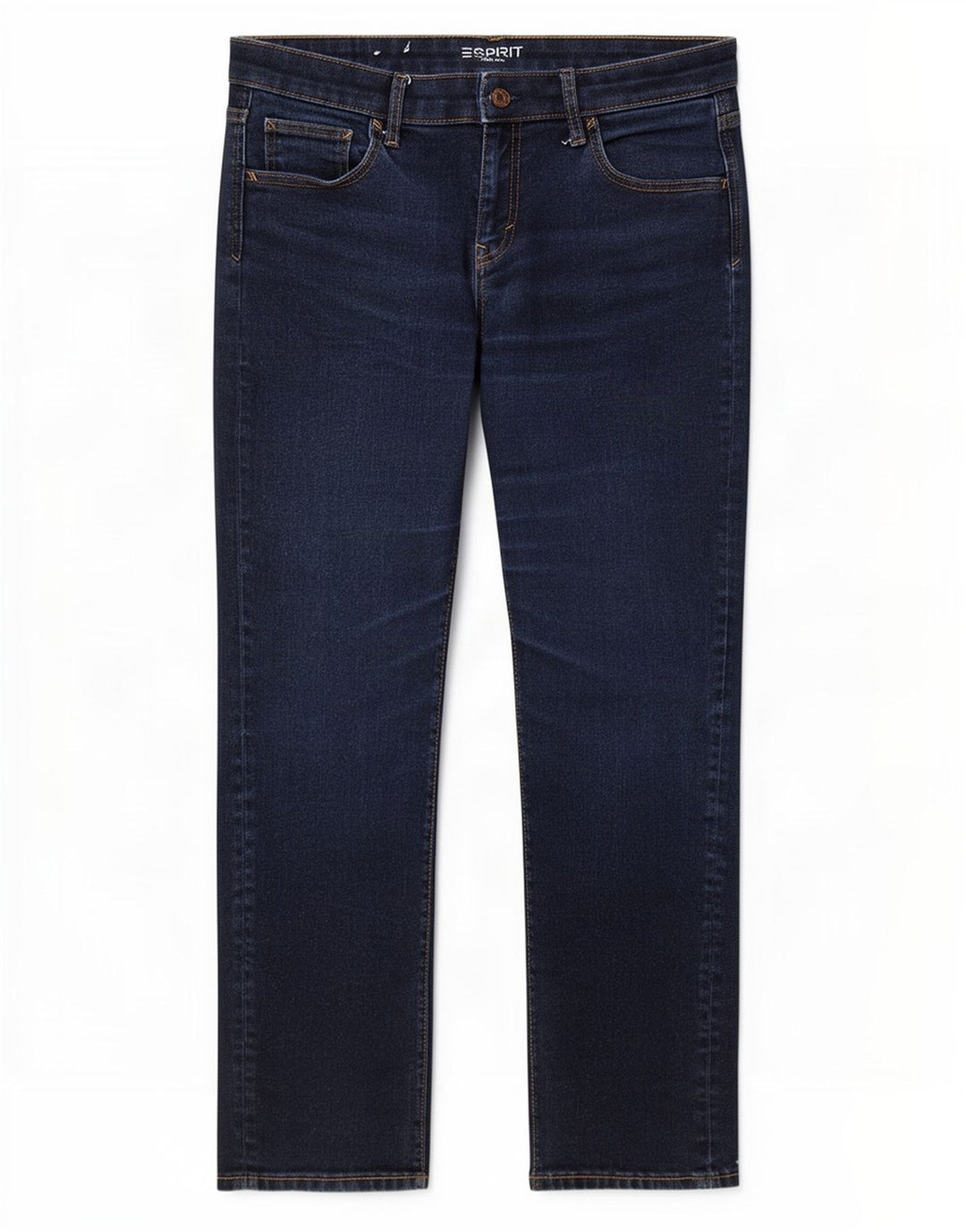 Esprit Womens Straight Jeans W30 L30 Navy Blue Cotton