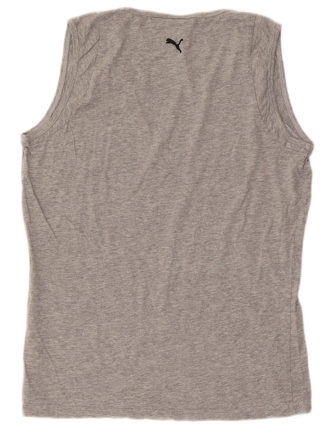 PUMA Womens Graphic Vest Top UK 16 Large Grey