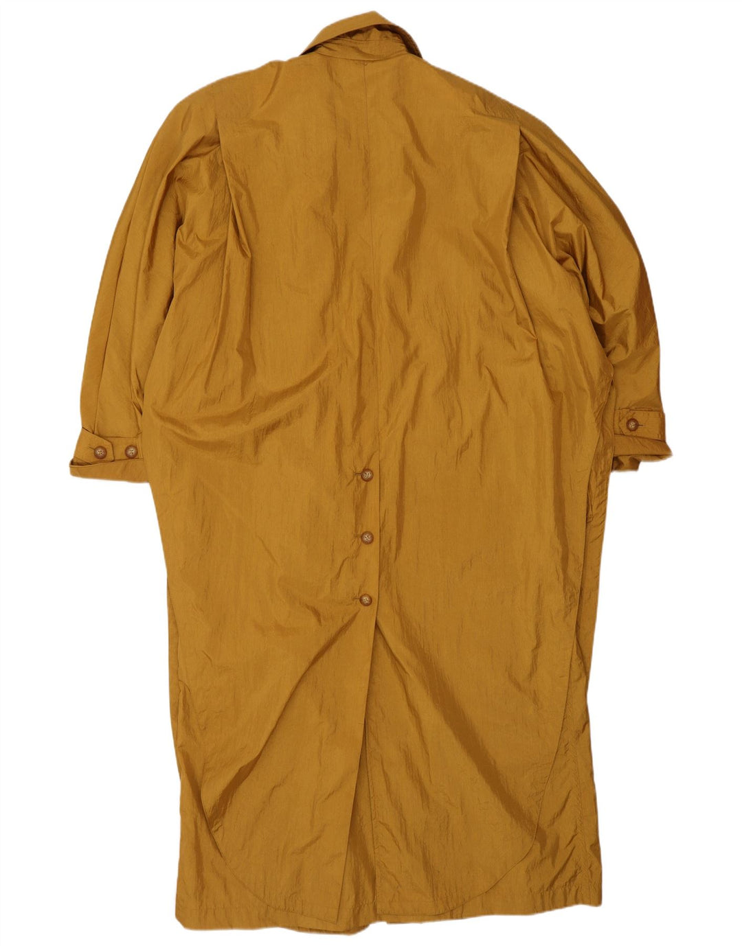 KEMPER Womens Oversized Overcoat EU 36 Small Yellow Polyamide