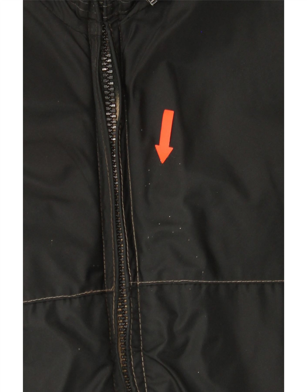 VINTAGE Mens Windbreaker Jacket IT 48 Medium Black Vintage Vintage and Second-Hand Vintage from Messina Hembry 