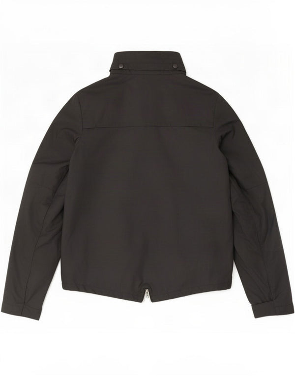 Nike Boys RB Leipzing Rain Jacket 12-13 Years Large Black Polyester