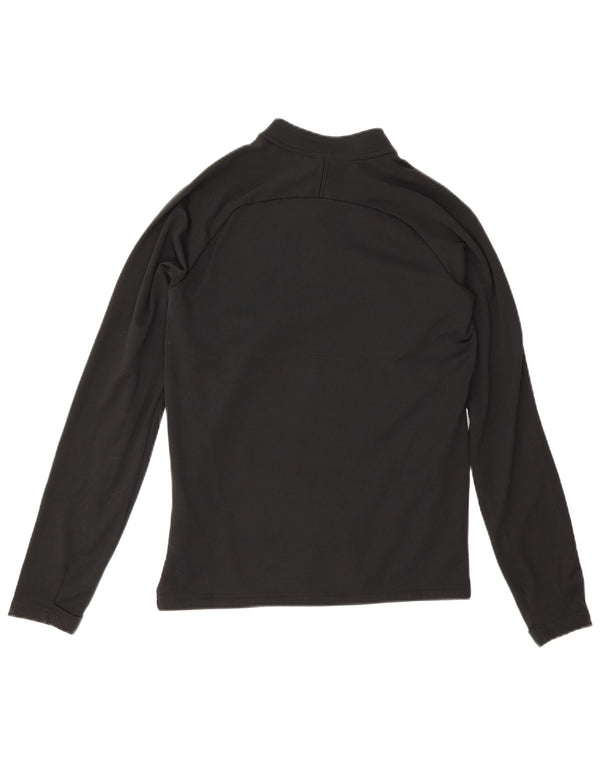 Nike Boys Dri Fit Pullover Tracksuit Top 12-13 Years Large Black