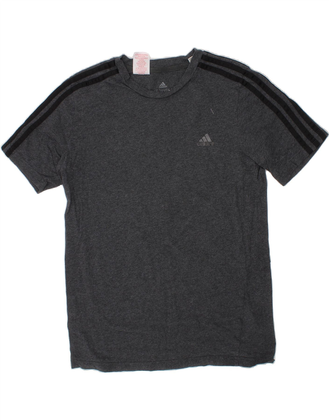 ADIDAS Boys T-Shirt Top 13-14 Years Grey Cotton Vintage Adidas and Second-Hand Adidas from Messina Hembry 