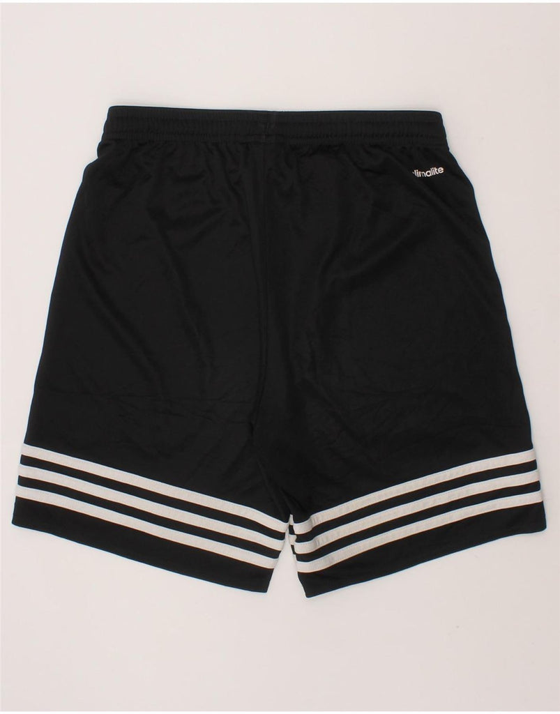ADIDAS Boys Climalite Sport Shorts 9-10 Years  Black Vintage Adidas and Second-Hand Adidas from Messina Hembry 