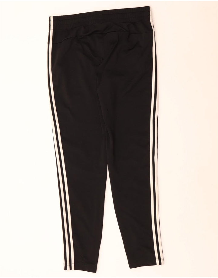 ADIDAS Womens Tracksuit Trousers UK 12/14 Medium  Black Polyester