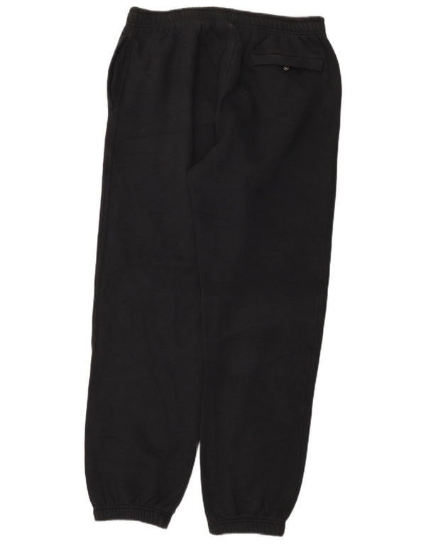 NIKE Mens Tracksuit Trousers Joggers Large Black Cotton