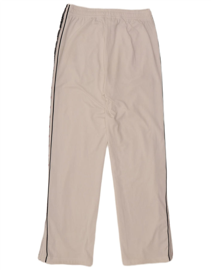 CHAMPION Mens Graphic Tracksuit Trousers Large  White Colourblock