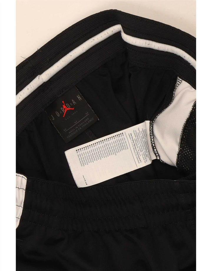 Jordan Mens Dri Fit Sport Shorts Medium Black Colourblock Polyester