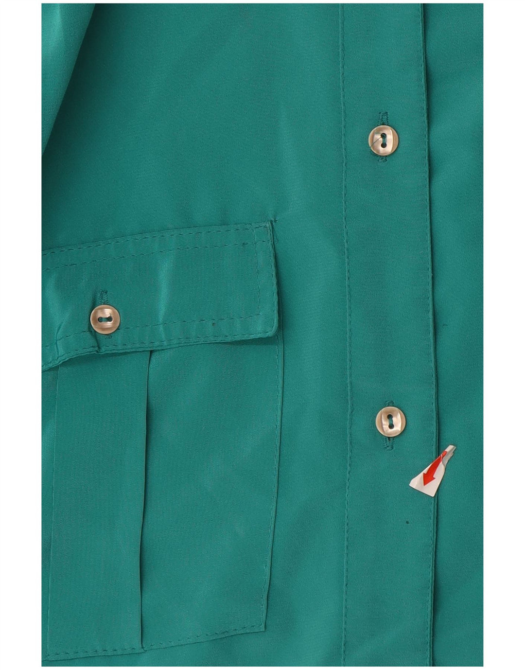 MICHAEL GALL  Womens Short Sleeve Shirt Blouse UK 16 Large Green