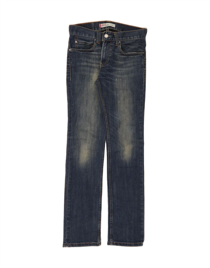 LEVI'S Mens 511 Slim Jeans W32 L34 Blue Cotton Vintage Levi's and Second-Hand Levi's from Messina Hembry 