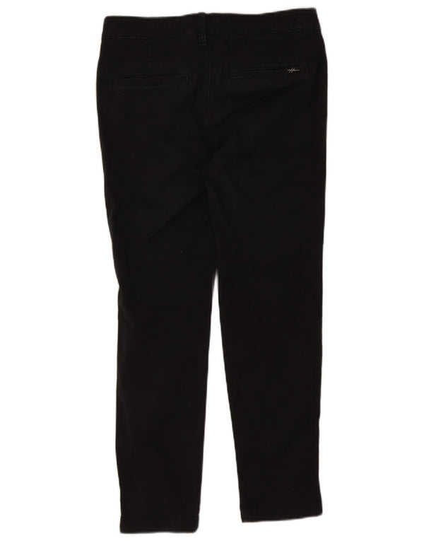 Hollister Mens Slim Chino Trousers W30 L28 Black Cotton