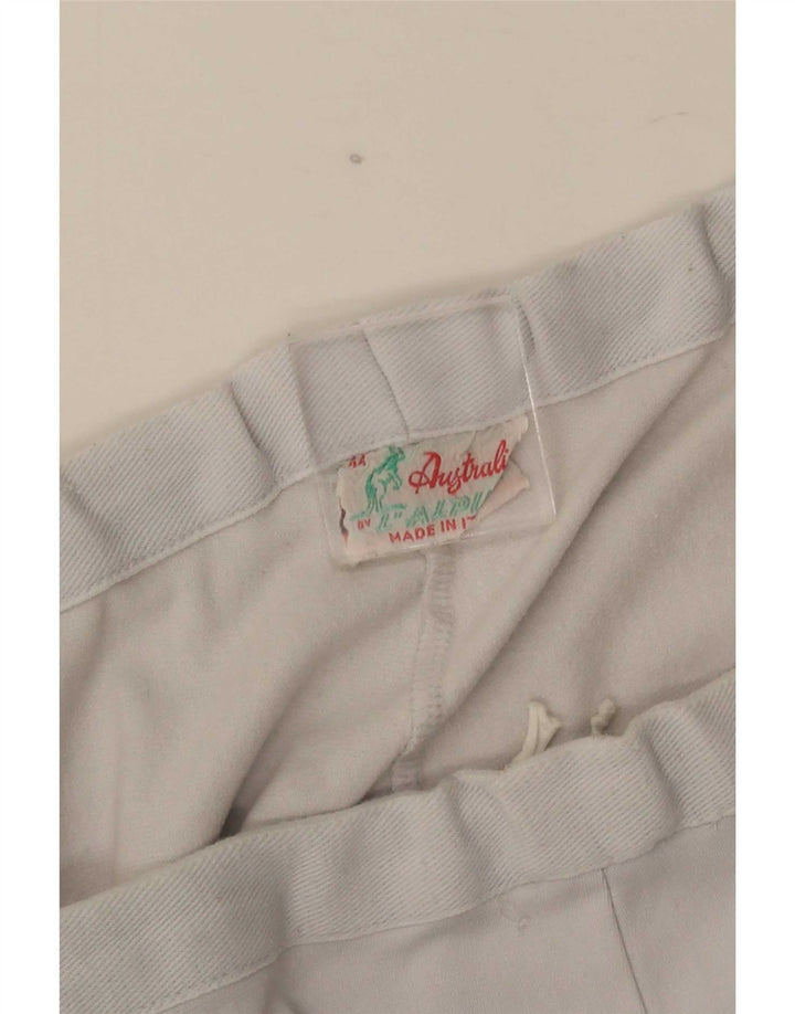 AUSTRALIAN L'ALPINA Womens Tracksuit Trousers IT 44 Medium Grey Colourblock